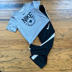 Nike Boy’s Medium T-shirt and Pants bundle